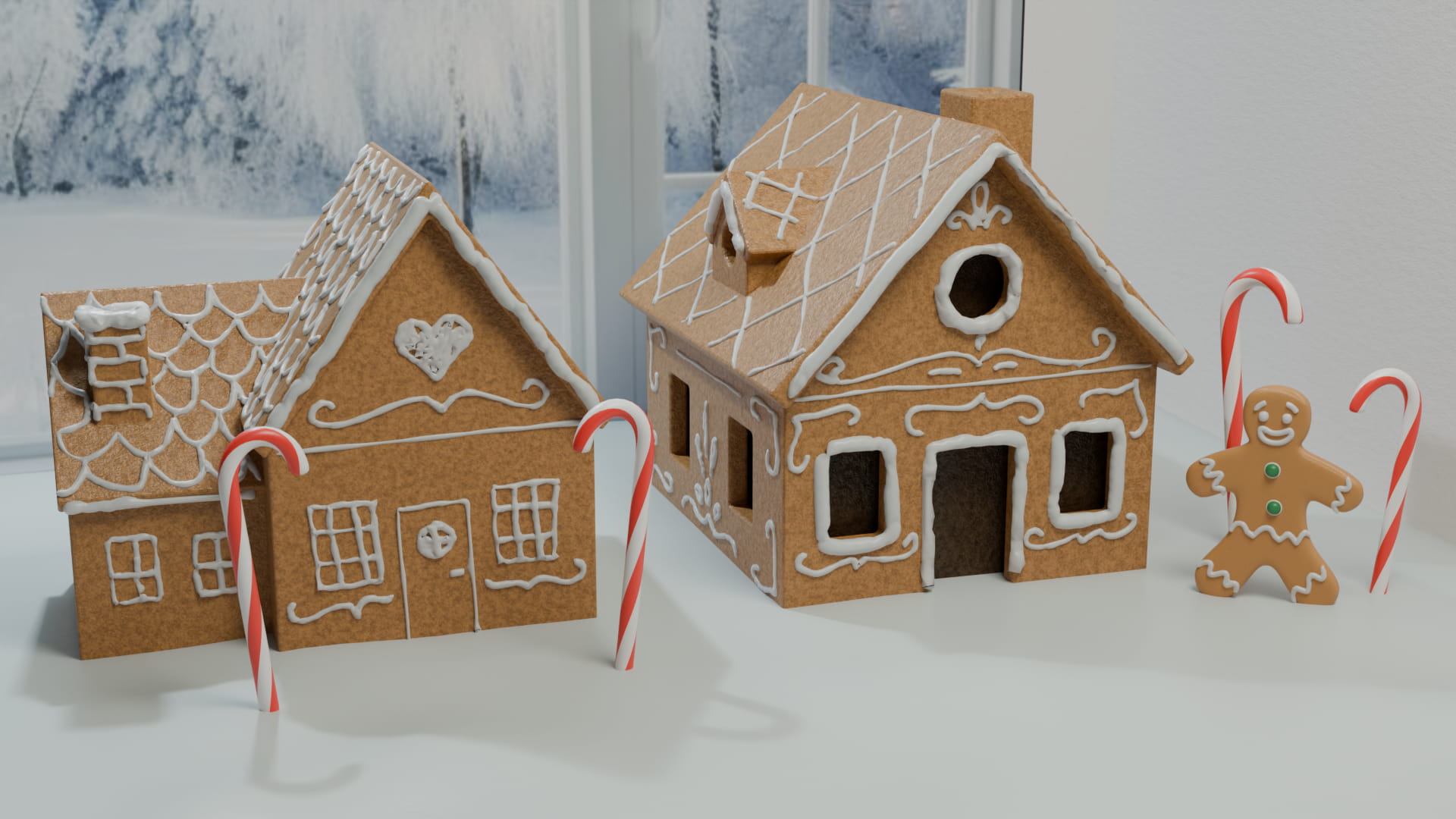 gingerbread house