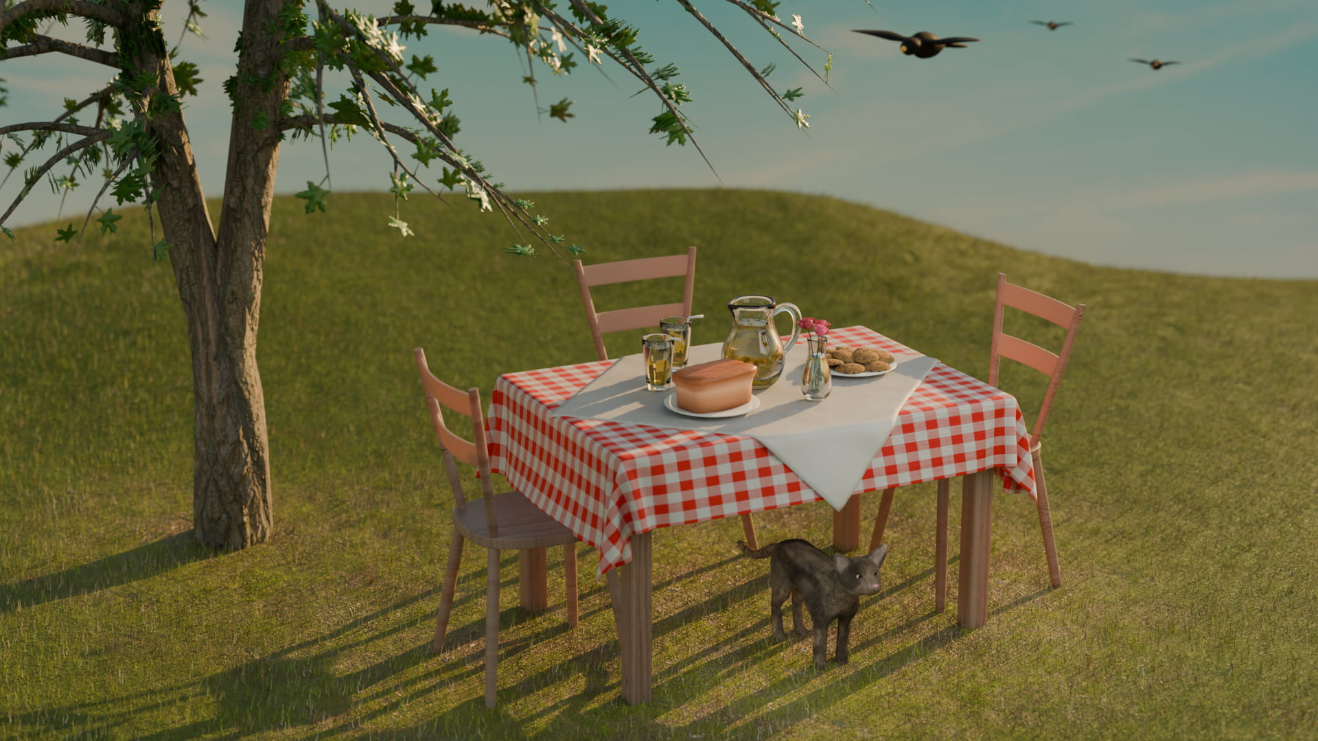 picnic table